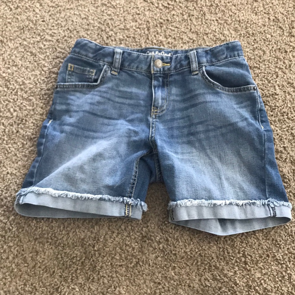 Girls jean shorts